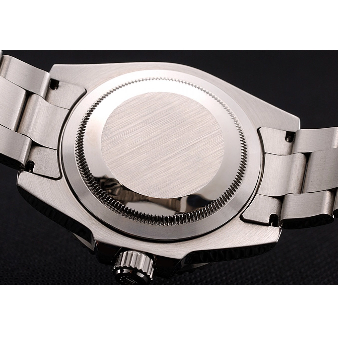 AAA Replica Watches Stainless Dial Case Bracelet Master II Black And Set Swiss Bezel GMT Stone Steel Rolex 1453747 0805